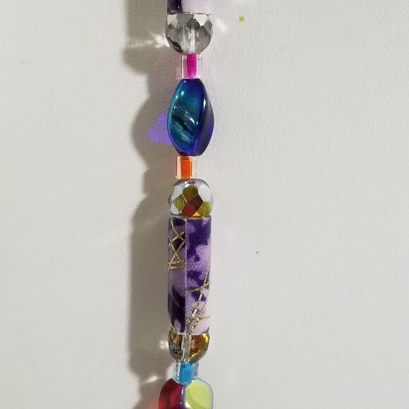 32" colorful mixed bead necklace 1.1931 - Picture 14 of 16